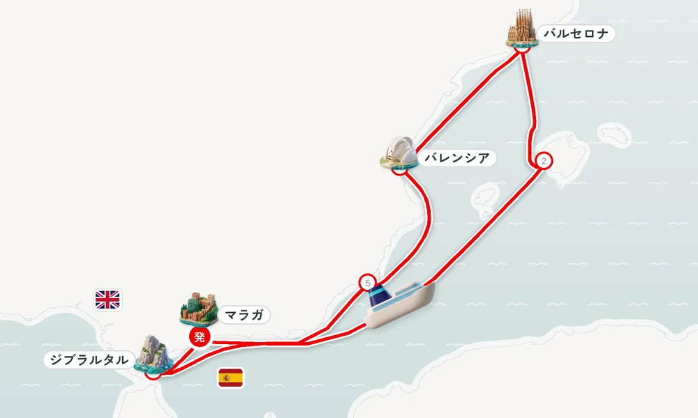 航路マップ