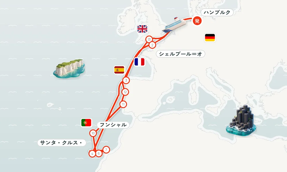 航路マップ