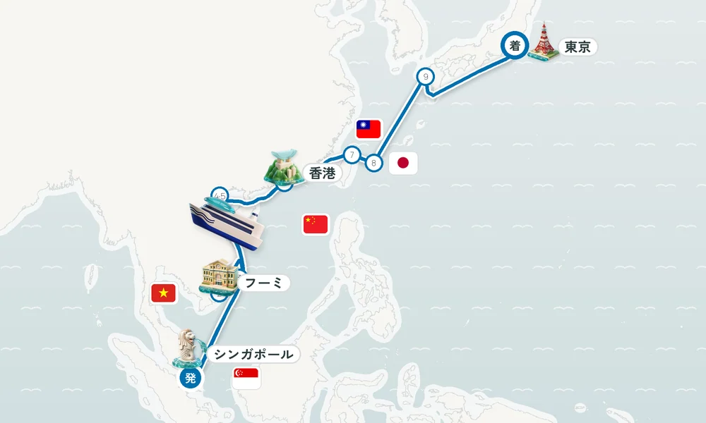 航路マップ
