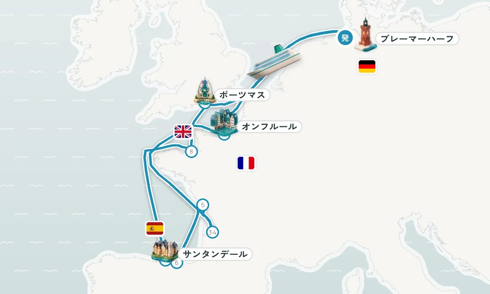 航路マップ