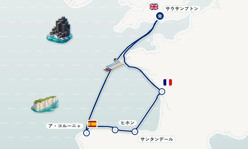 航路マップ