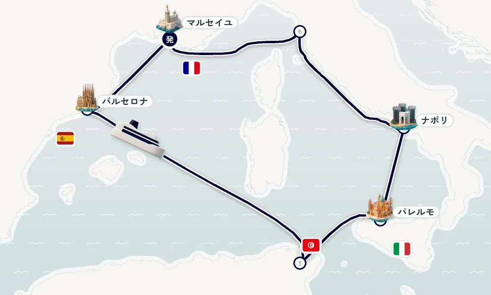 航路マップ