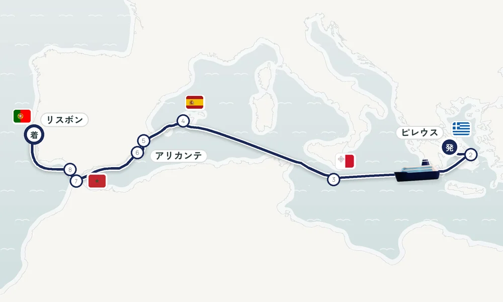 航路マップ
