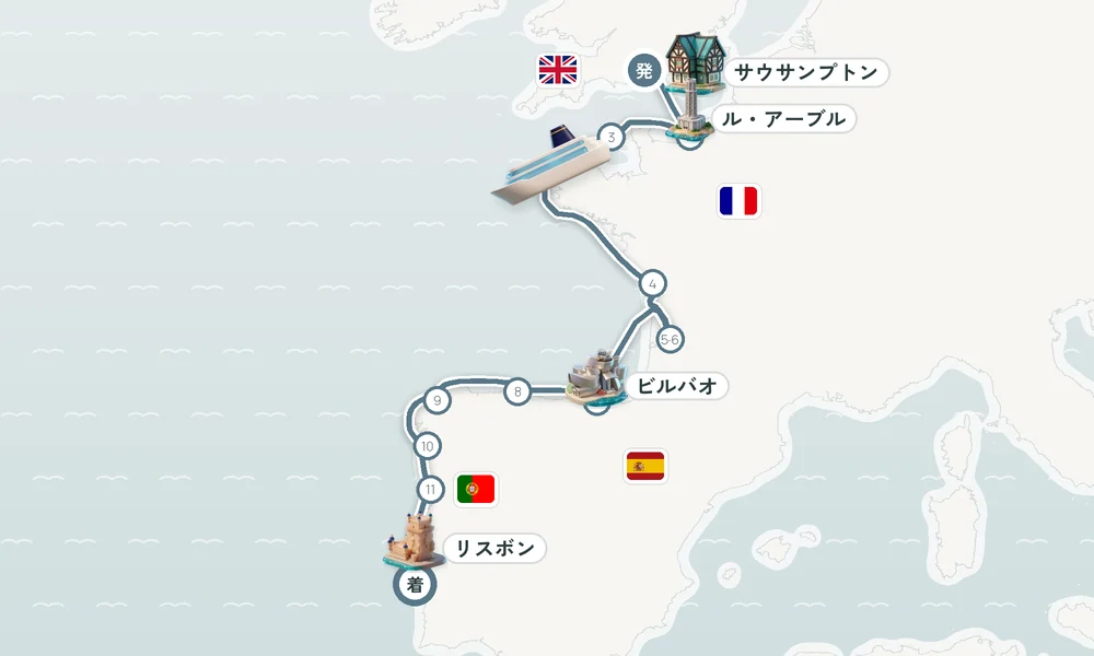 航路マップ
