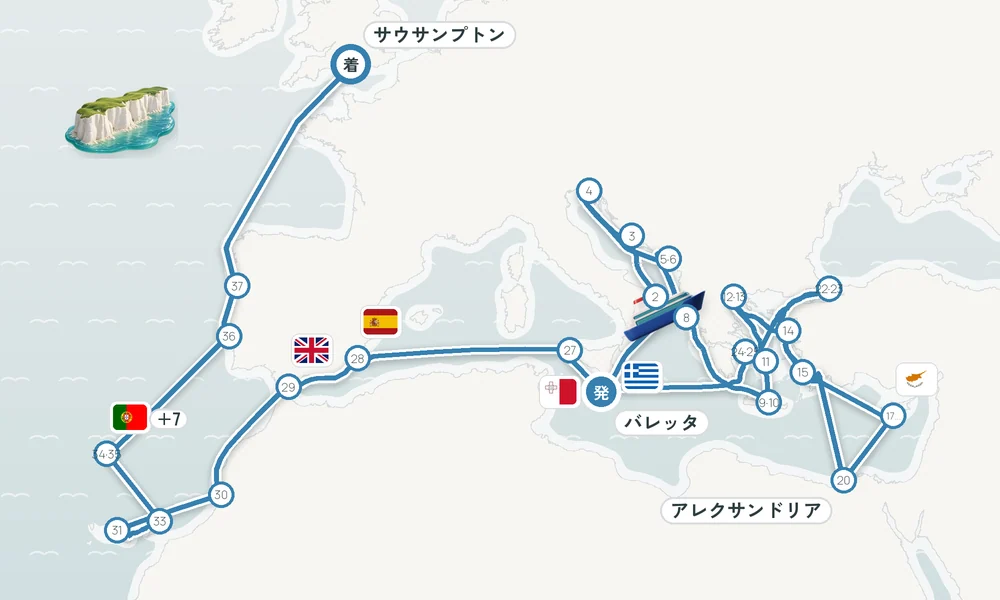 航路マップ