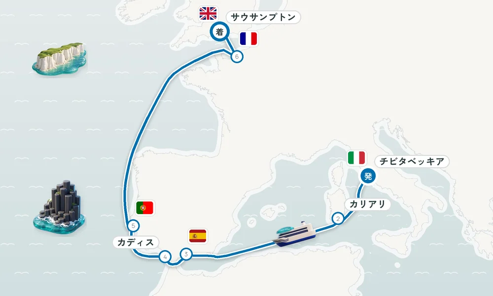 航路マップ