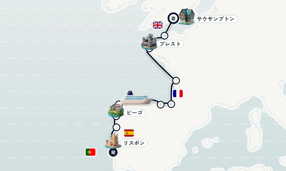 航路マップ