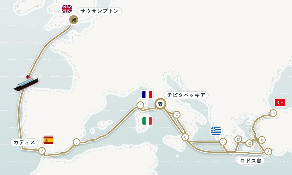 航路マップ