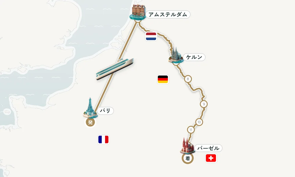 航路マップ