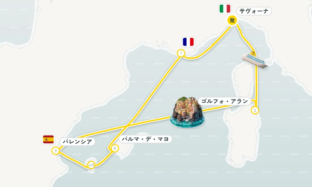 航路マップ