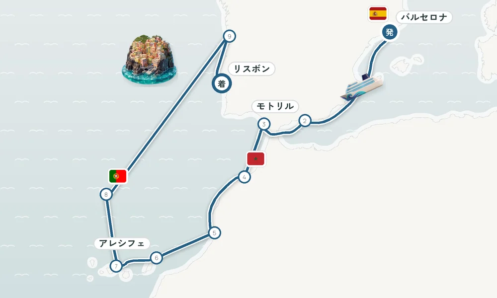 航路マップ