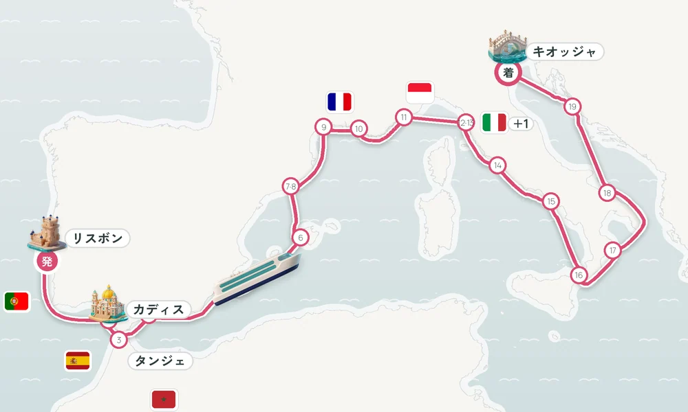 航路マップ