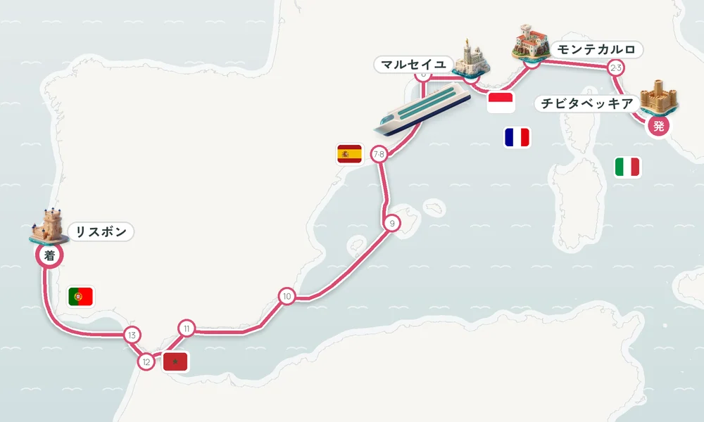 航路マップ