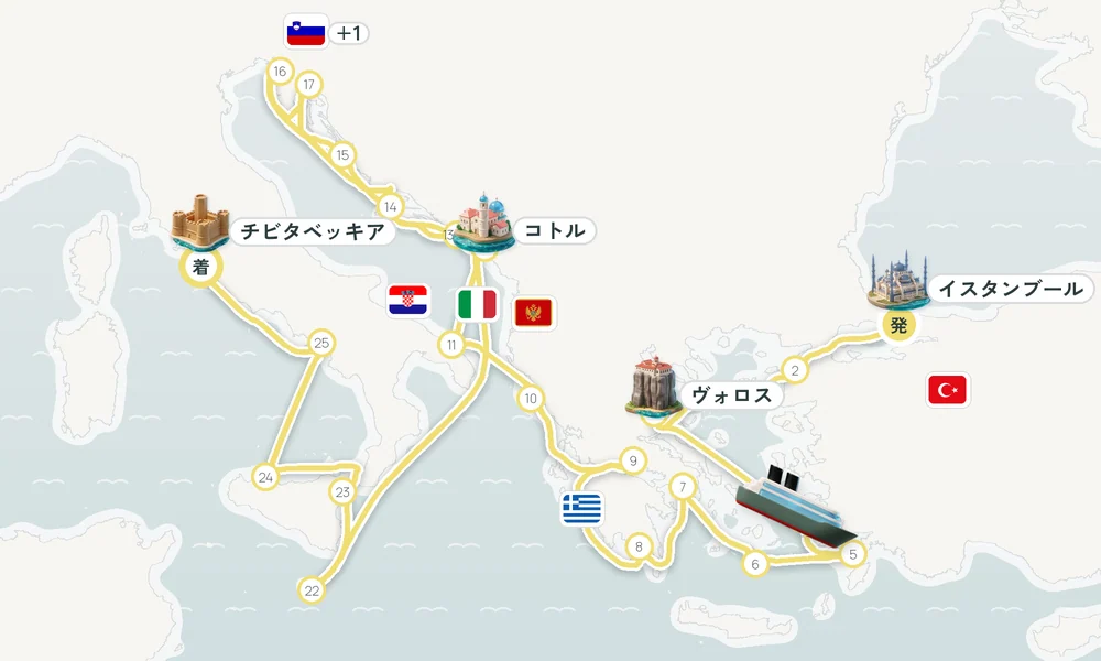 航路マップ