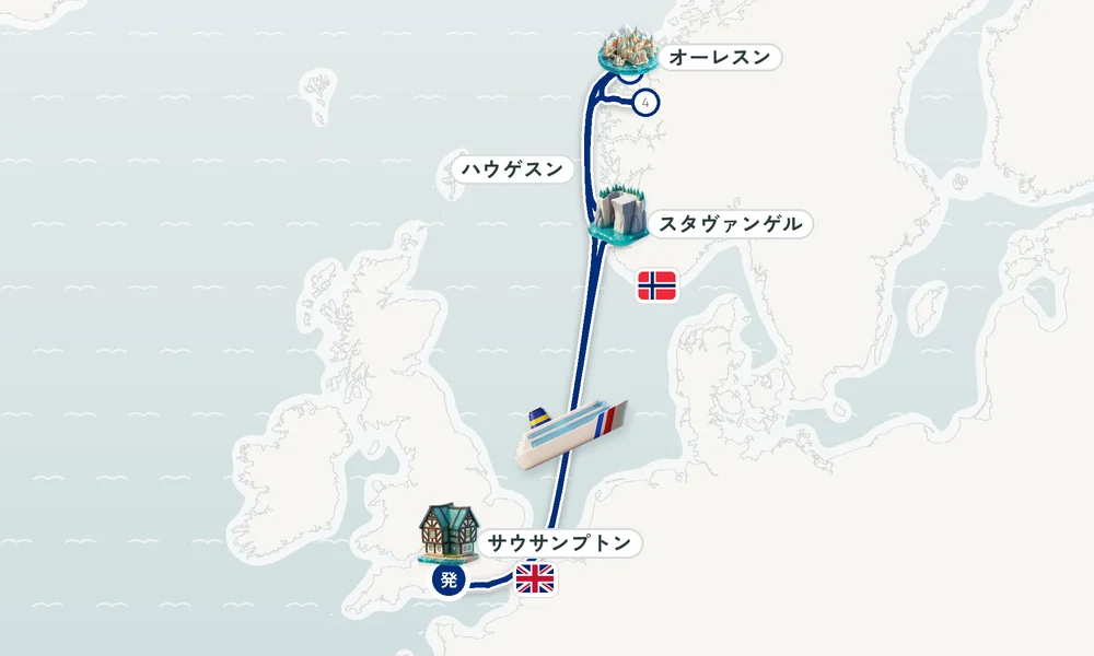 航路マップ