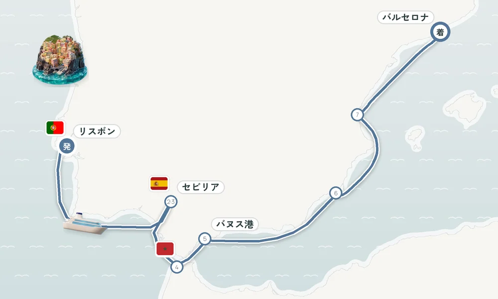 航路マップ