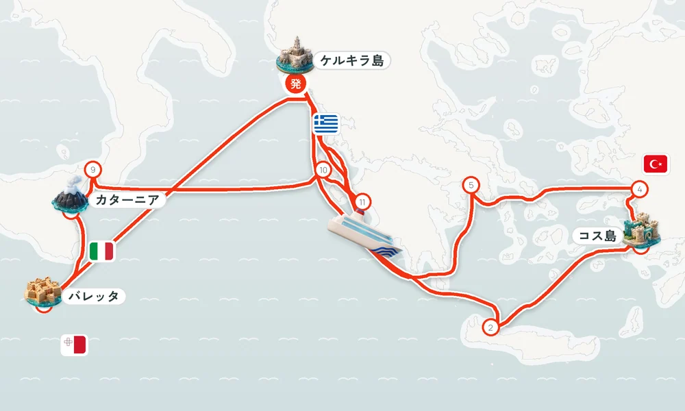 航路マップ