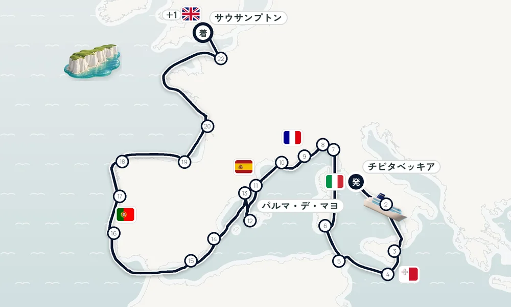 航路マップ