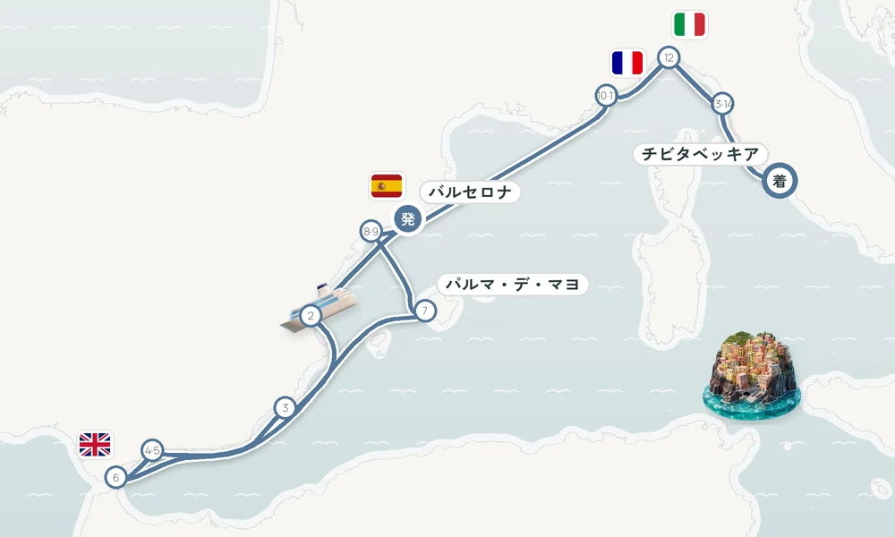 航路マップ
