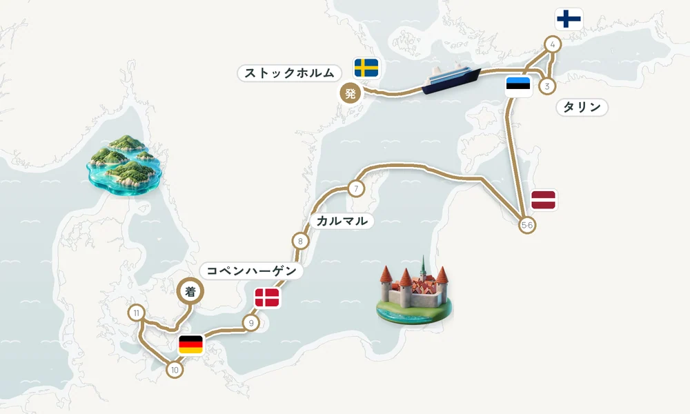 航路マップ