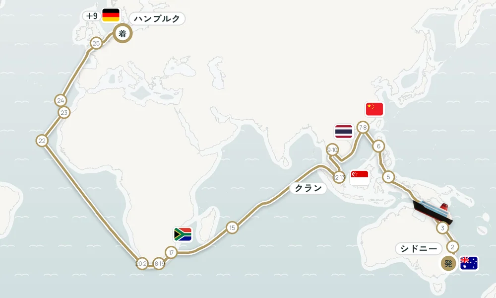 航路マップ
