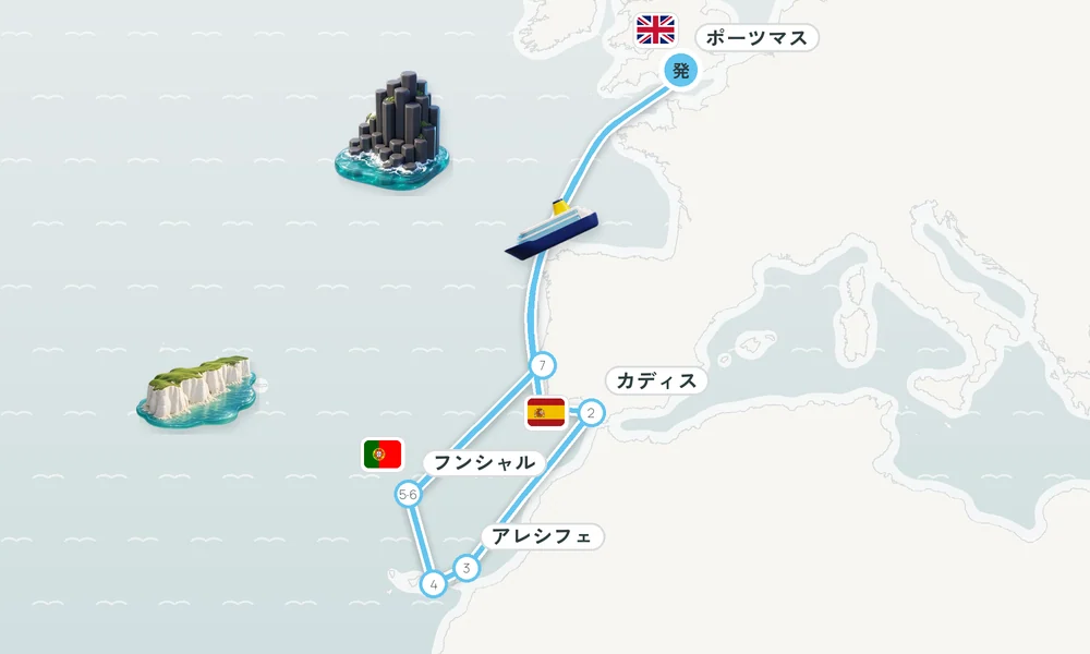 航路マップ