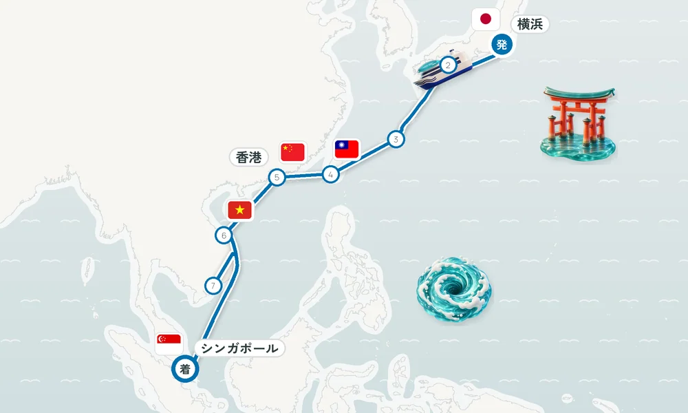 航路マップ