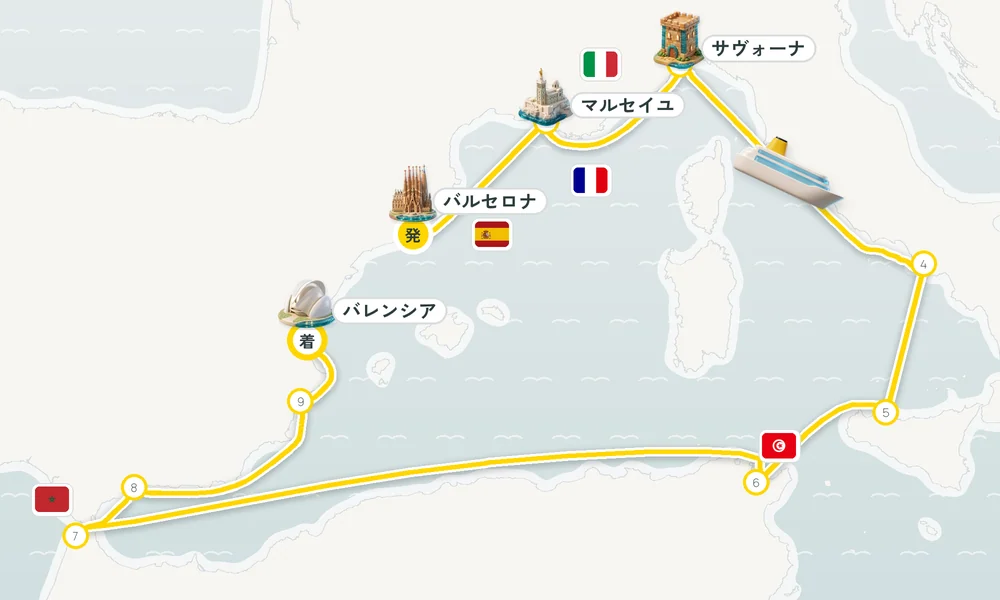 航路マップ
