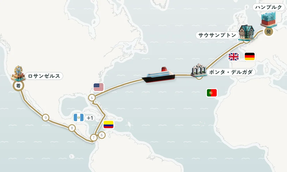 航路マップ