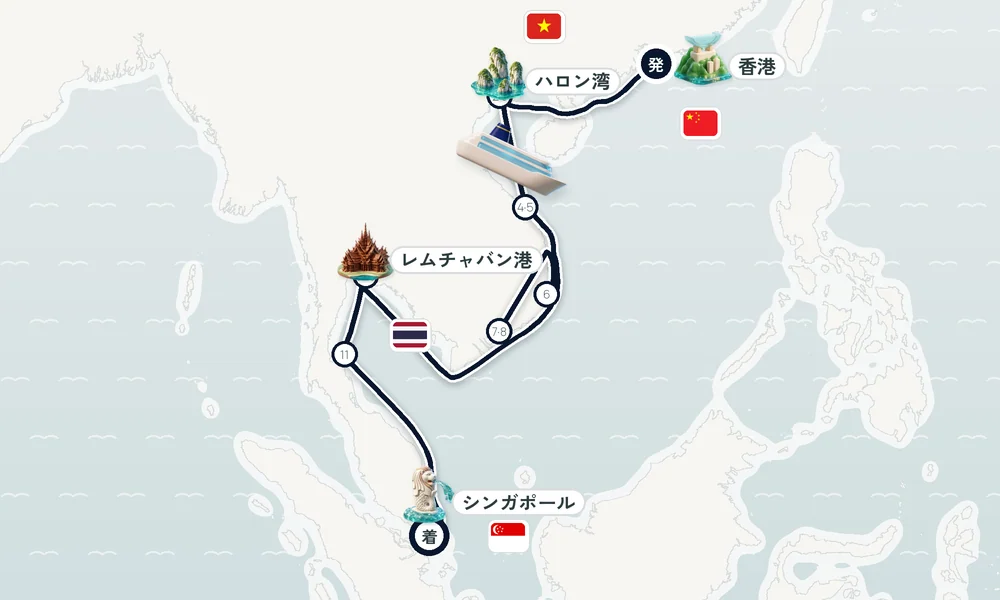 航路マップ