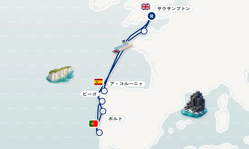 航路マップ