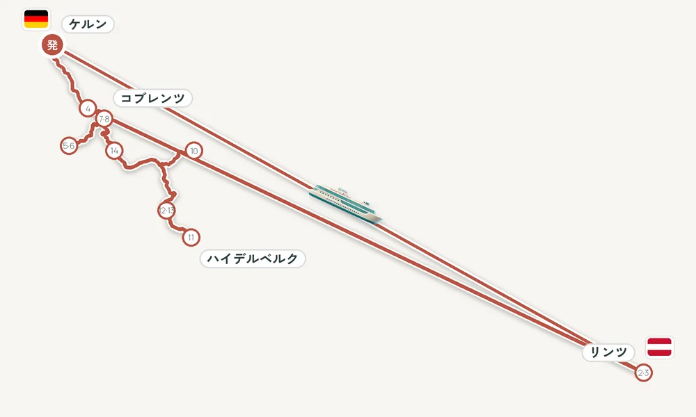 航路マップ