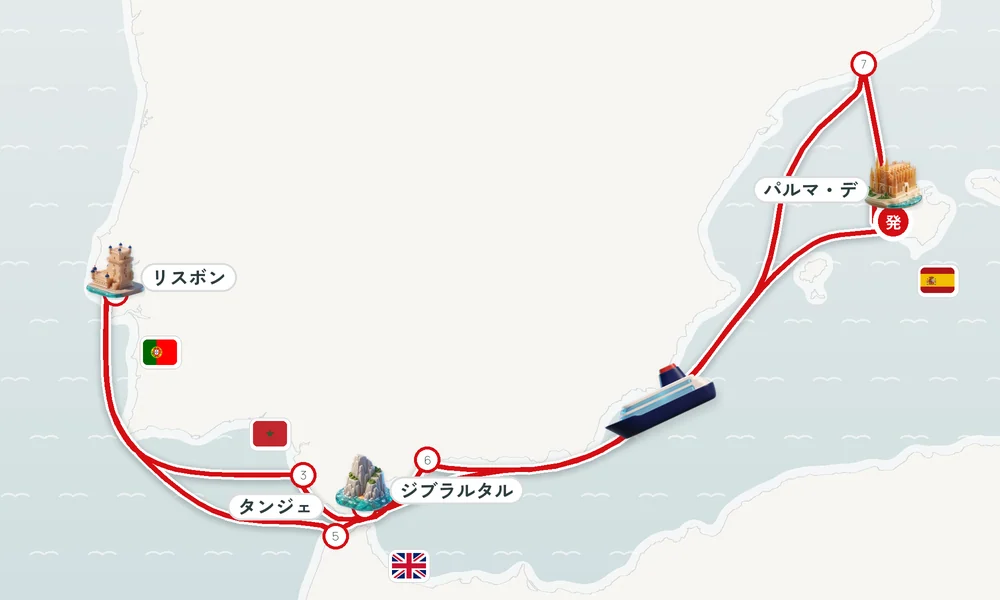航路マップ