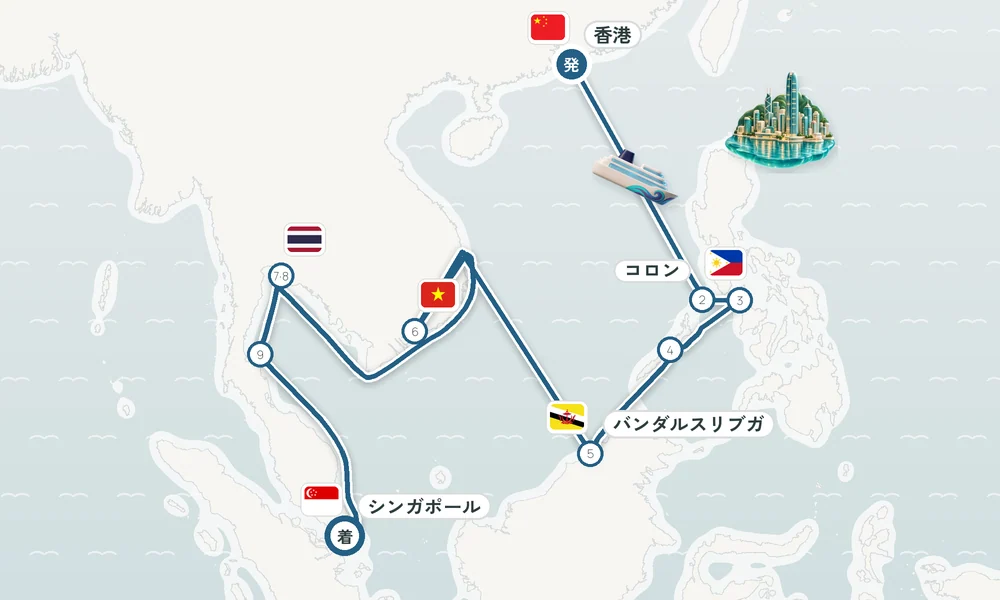 航路マップ