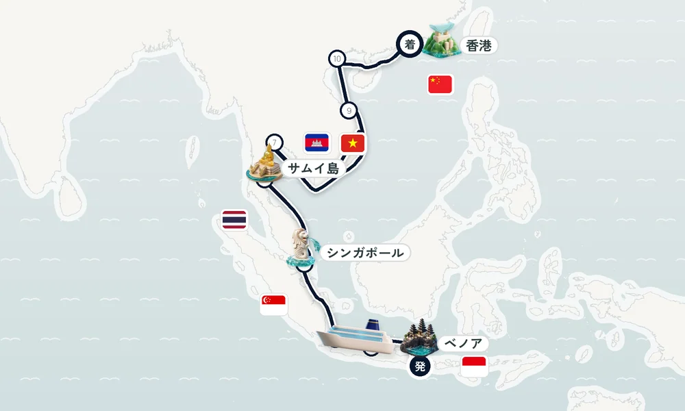 航路マップ