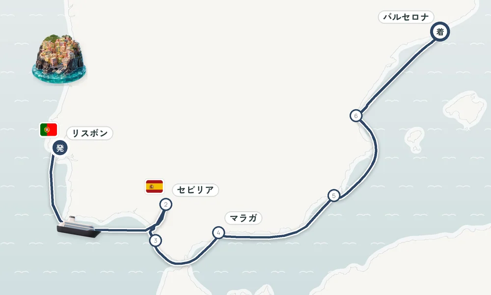 航路マップ