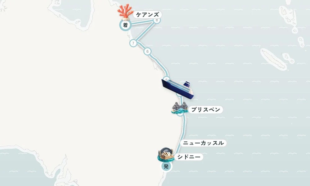 航路マップ