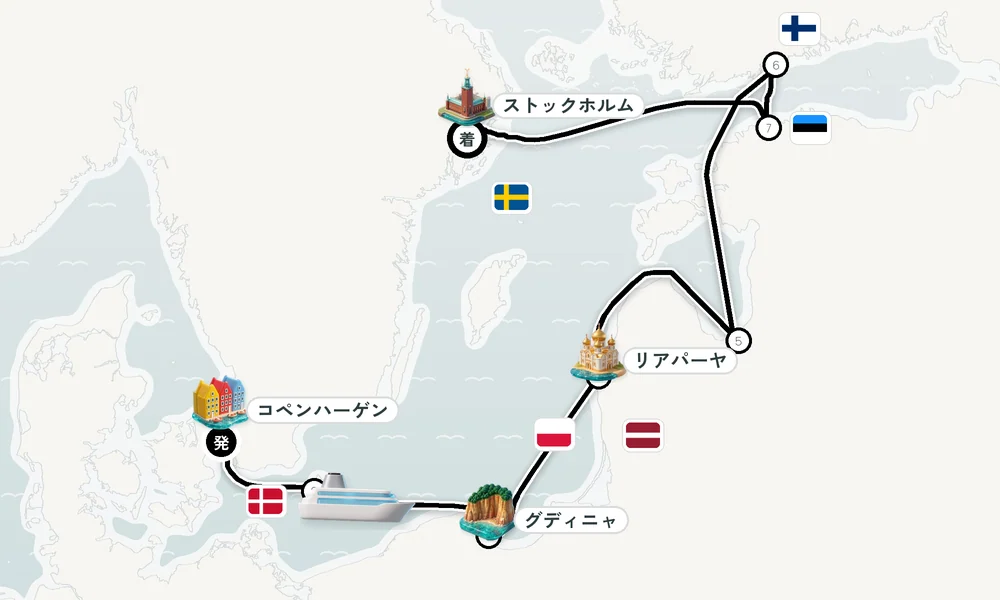 航路マップ