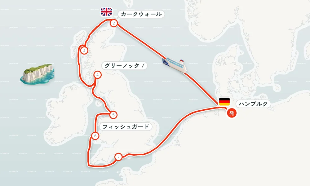 航路マップ
