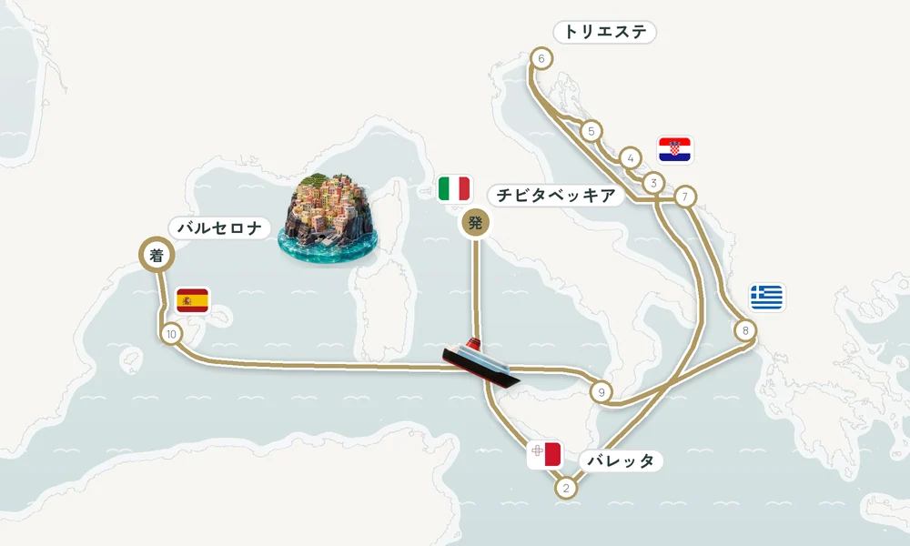 航路マップ