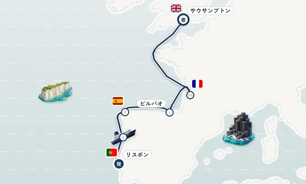 航路マップ