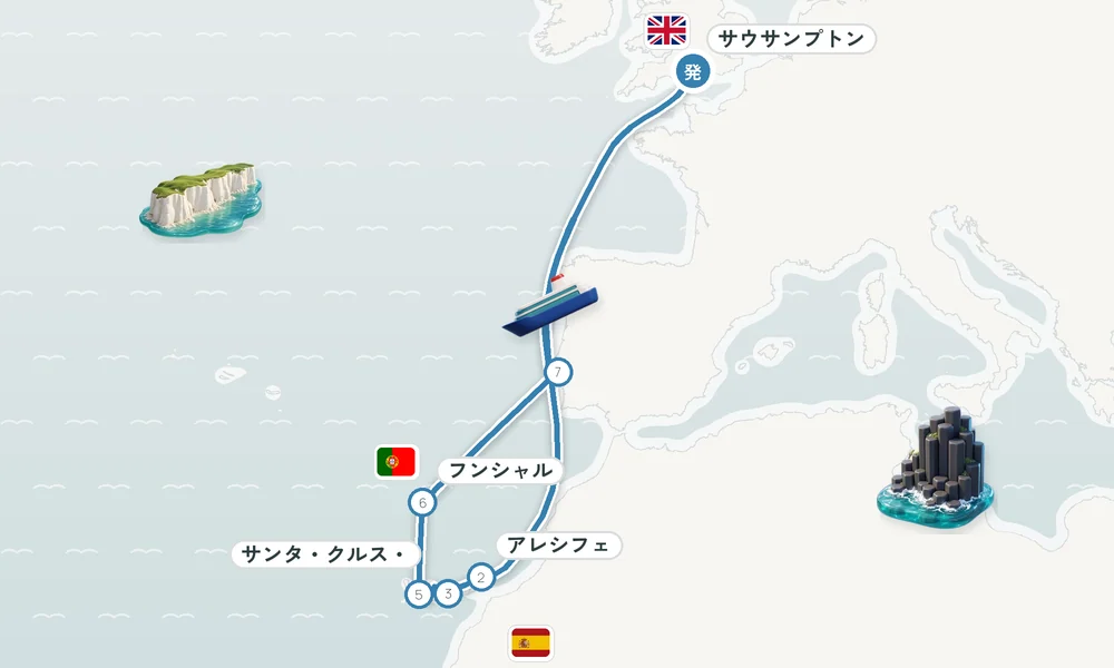 航路マップ