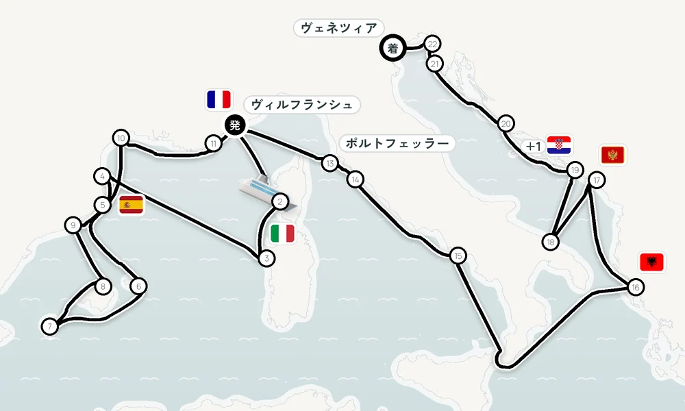 航路マップ