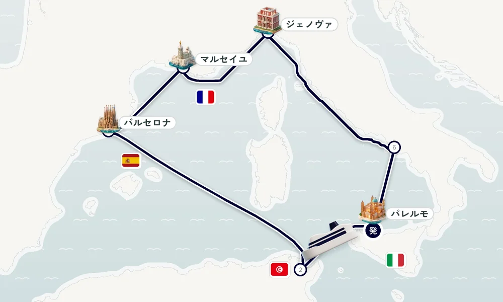 航路マップ