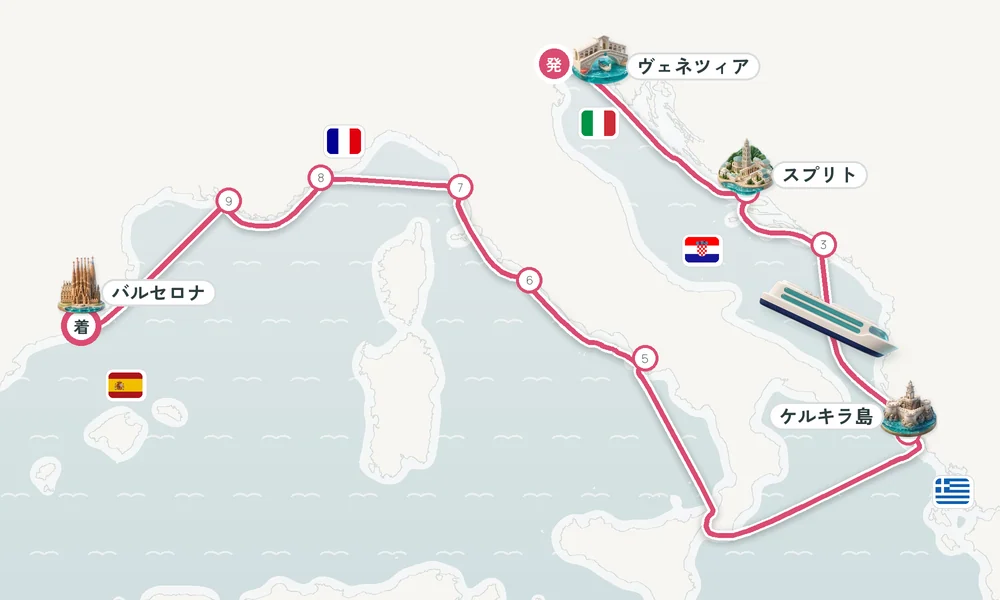 航路マップ