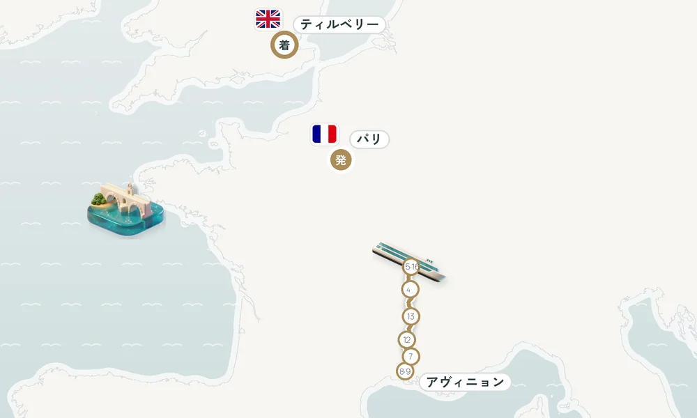 航路マップ