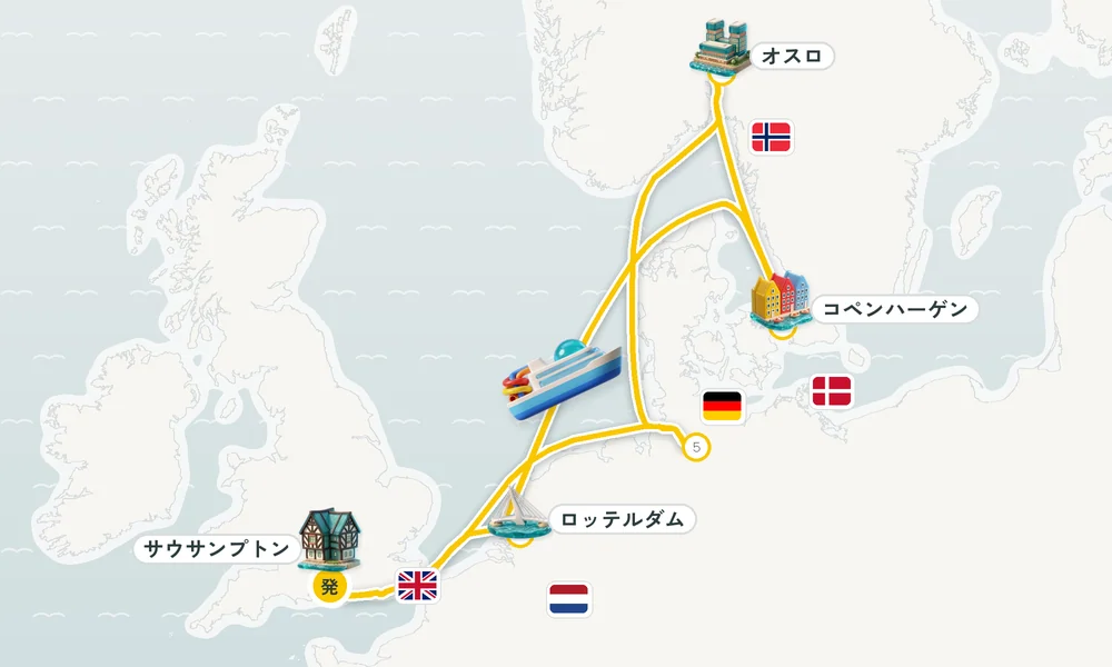 航路マップ