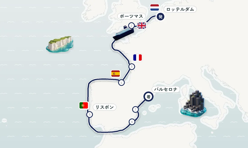 航路マップ