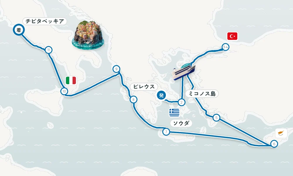航路マップ