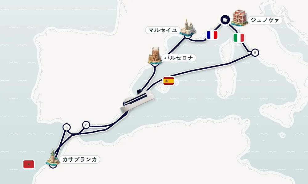 航路マップ